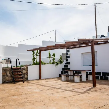 Acogedora Casa Con Vistas Al Mar, Wifi, Bbq Y Piscina Compartida * Fasnia