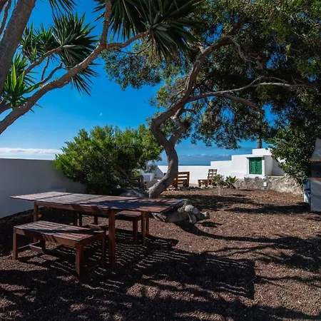 別荘 Acogedora Casa Con Vistas Al Mar, Wifi, Bbq Y Piscina Compartida Fasnia