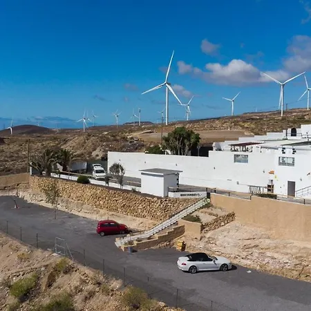 Acogedora Casa Con Vistas Al Mar, Wifi, Bbq Y Piscina Compartida * Fasnia