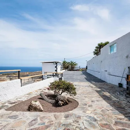 Acogedora Casa Con Vistas Al Mar, Wifi, Bbq Y Piscina Compartida 別荘 Fasnia